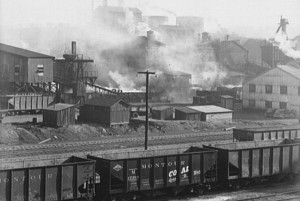 A coal-cleaning plant near Pittsburgh. John Collier / Library of Congress 13.5k