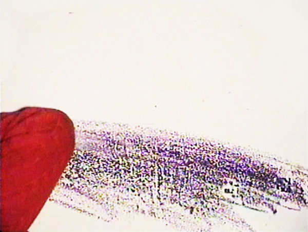 Aimee Goguen, Coloring, video, 3:50, 2016.